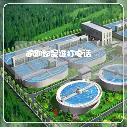 逾期都是谁打电话