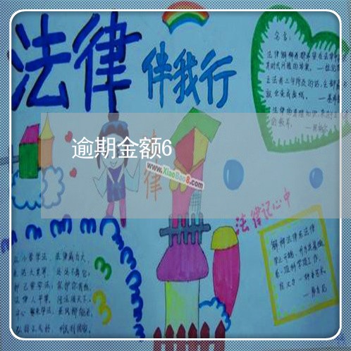 逾期金额6