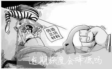 逾期额度会降低吗/2023022801795 逾期额度会降低吗/2023022801795