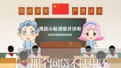 那个网贷不使用还/2023112682605