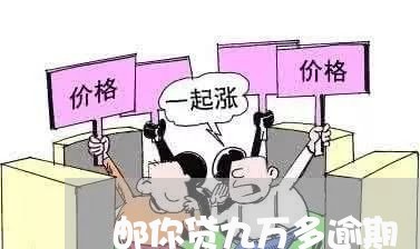 邮你贷九万多逾期/2023071545837