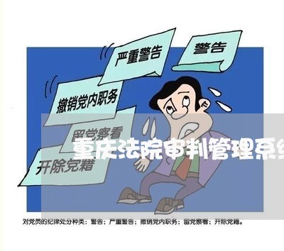 重庆法院审判管理系统扫描 重庆法院审判管理系统扫描