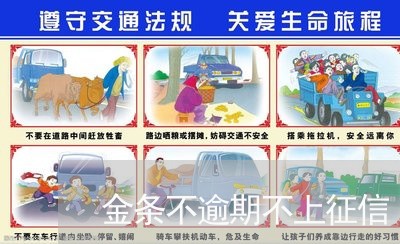 金条不逾期不上征信
