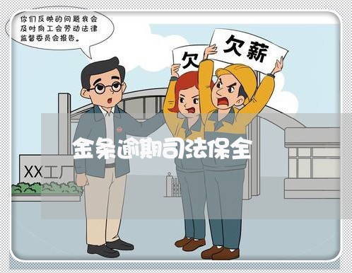 金条逾期司法保全 金条逾期司法保全