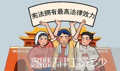 鑫盟法律工资多少 鑫盟法律工资多少