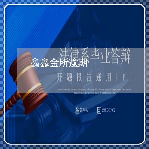 鑫鑫金所逾期 鑫鑫金所逾期