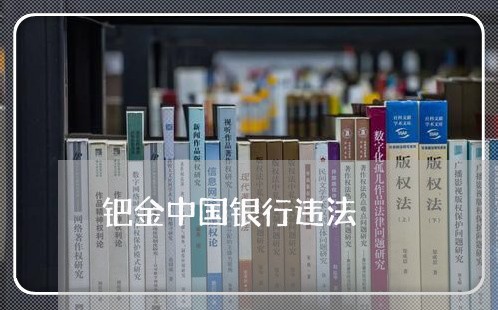 钯金中国银行违法 钯金中国银行违法