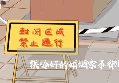 铁岭好的婚姻家事律师收费