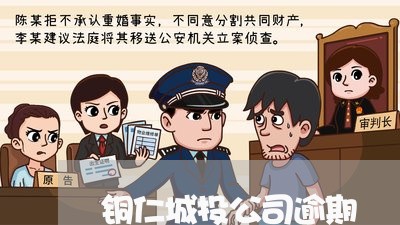 铜仁城投公司逾期