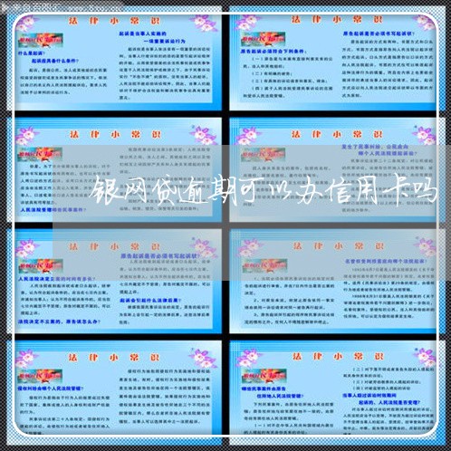 银网贷逾期可以办信用卡吗/2023032449161