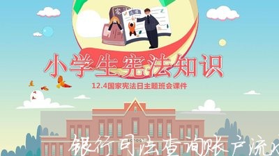 银行司法查询账户流水