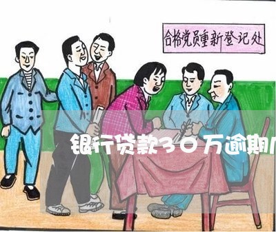 银行贷款30万逾期几天催收 银行贷款30万逾期几天催收
