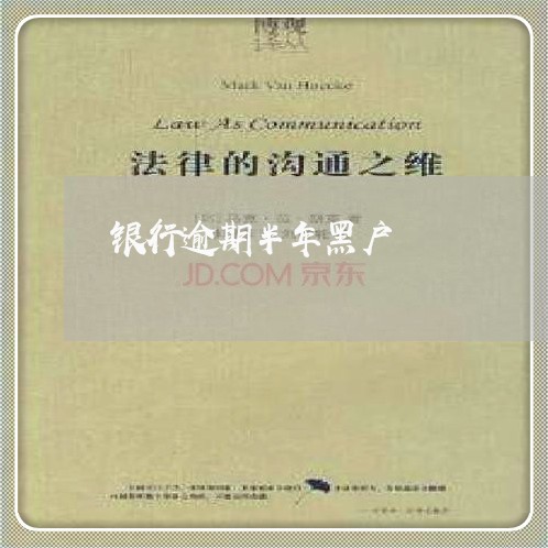银行逾期半年黑户 银行逾期半年黑户