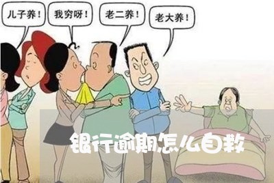 银行逾期怎么自救