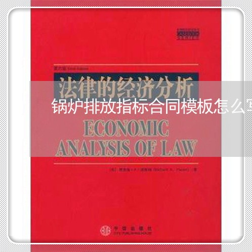 锅炉排放指标合同模板怎么写/2023040346171