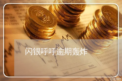 闪银呼呼逾期轰炸 闪银呼呼逾期轰炸