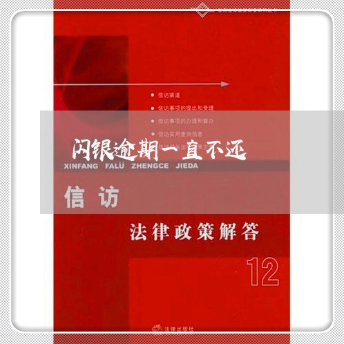 闪银逾期一直不还
