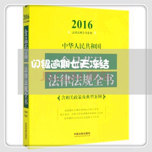 闪银逾期七天冻结
