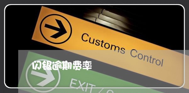 闪银逾期费率 闪银逾期费率