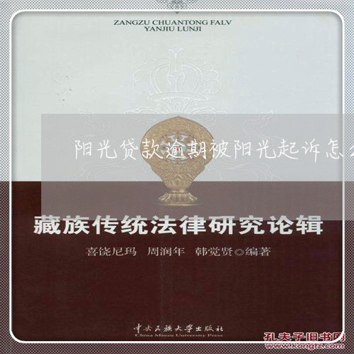 阳光贷款逾期被阳光起诉怎么办 阳光贷款逾期被阳光起诉怎么办