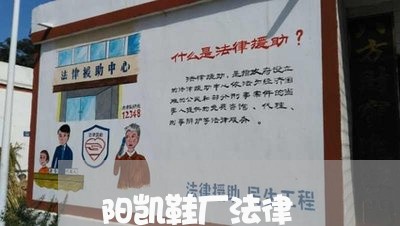 阳凯鞋厂法律 阳凯鞋厂法律