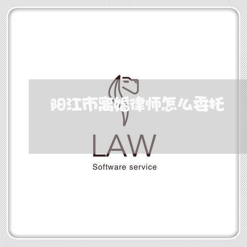 阳江市离婚律师怎么委托