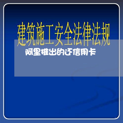 阿里推出的还信用卡/2023090526058