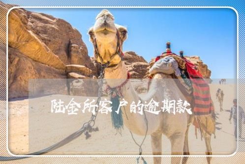 陆金所客户的逾期款 陆金所客户的逾期款