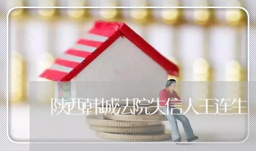 陕西韩城法院失信人王连生 陕西韩城法院失信人王连生