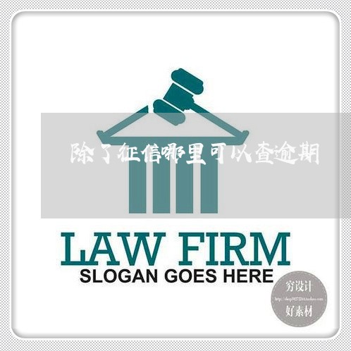 除了征信哪里可以查逾期 除了征信哪里可以查逾期