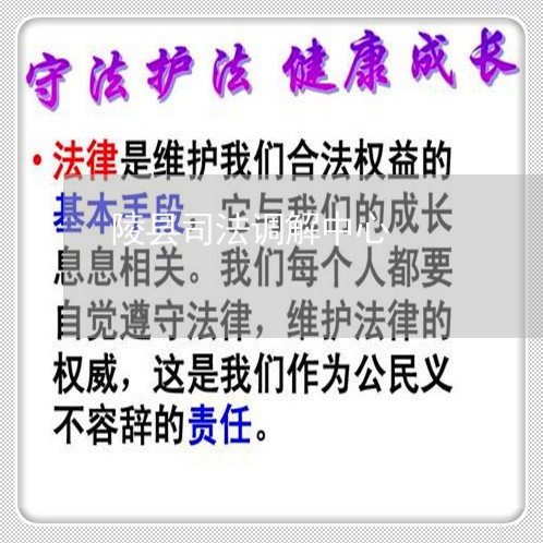陵县司法调解中心