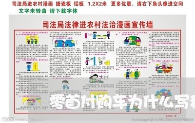零首付购车为什么写租车合同/2023061541372
