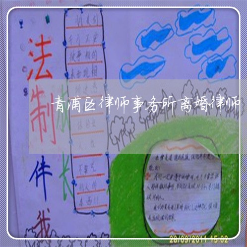 青浦区律师事务所离婚律师