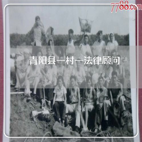 青阳县一村一法律顾问 青阳县一村一法律顾问