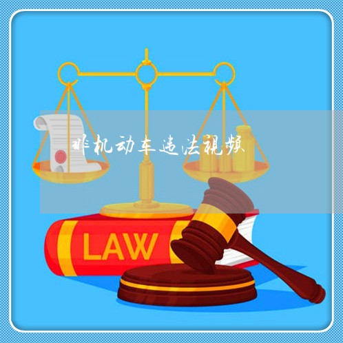 非机动车违法视频