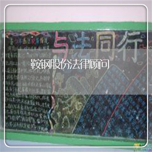 鞍钢股份法律顾问/2023061704936