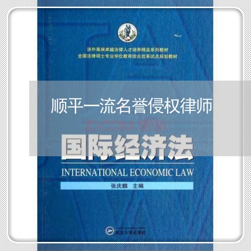 顺平一流名誉侵权律师