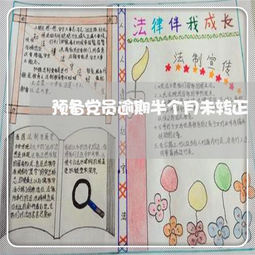 预备党员逾期半个月未转正