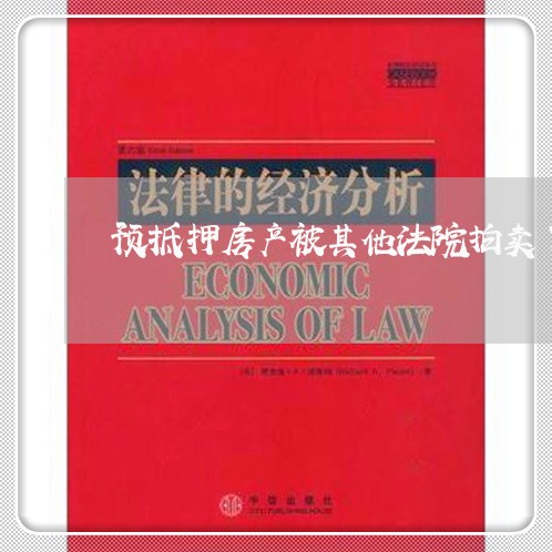 预抵押房产被其他法院拍卖了 预抵押房产被其他法院拍卖了