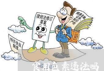 食用色素违法吗 食用色素违法吗