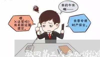 驳回第三人参加诉讼裁定 驳回第三人参加诉讼裁定