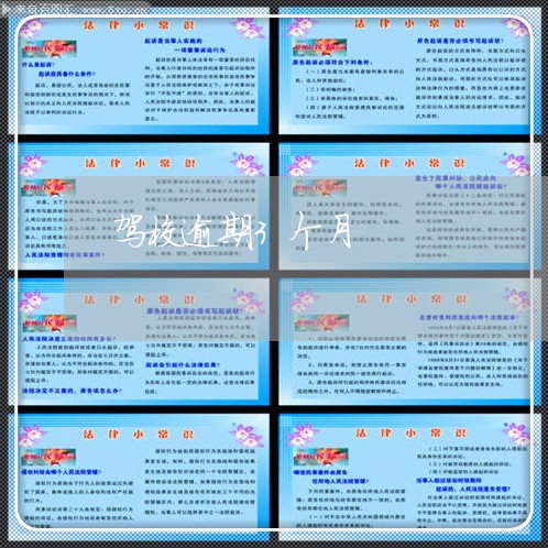 驾校逾期3个月 驾校逾期3个月