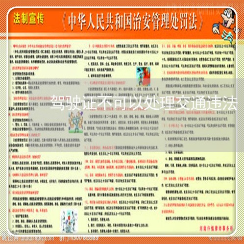 驾驶证不可以处理交通违法 驾驶证不可以处理交通违法
