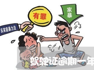 驾驶证逾期一年具体计算时间