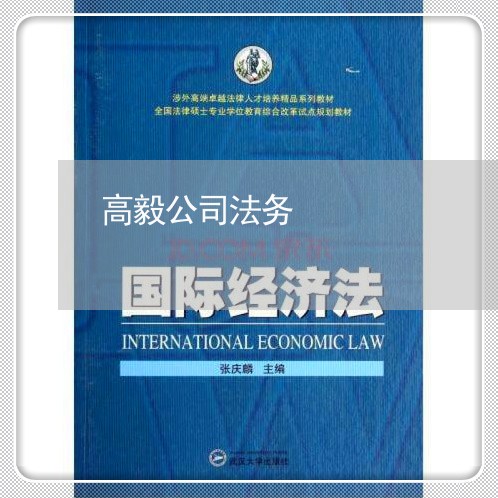高毅公司法务 高毅公司法务