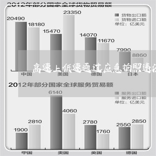 高速上低速通过应急拍照违法吗