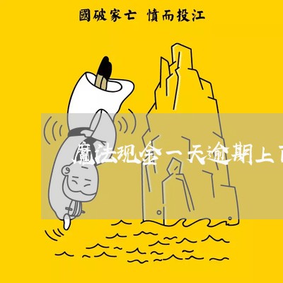 魔法现金一天逾期上百