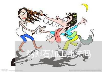 鹅卵石加工违法吗 鹅卵石加工违法吗