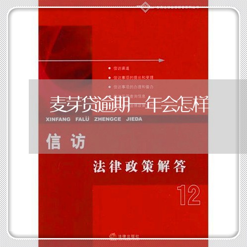 麦芽贷逾期一年会怎样