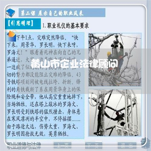黄山市企业法律顾问 黄山市企业法律顾问